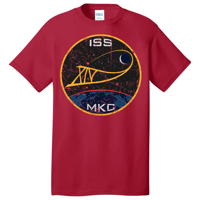 Iss International Space Station Basic T-shirt by ageezgumbasn | Artistshot