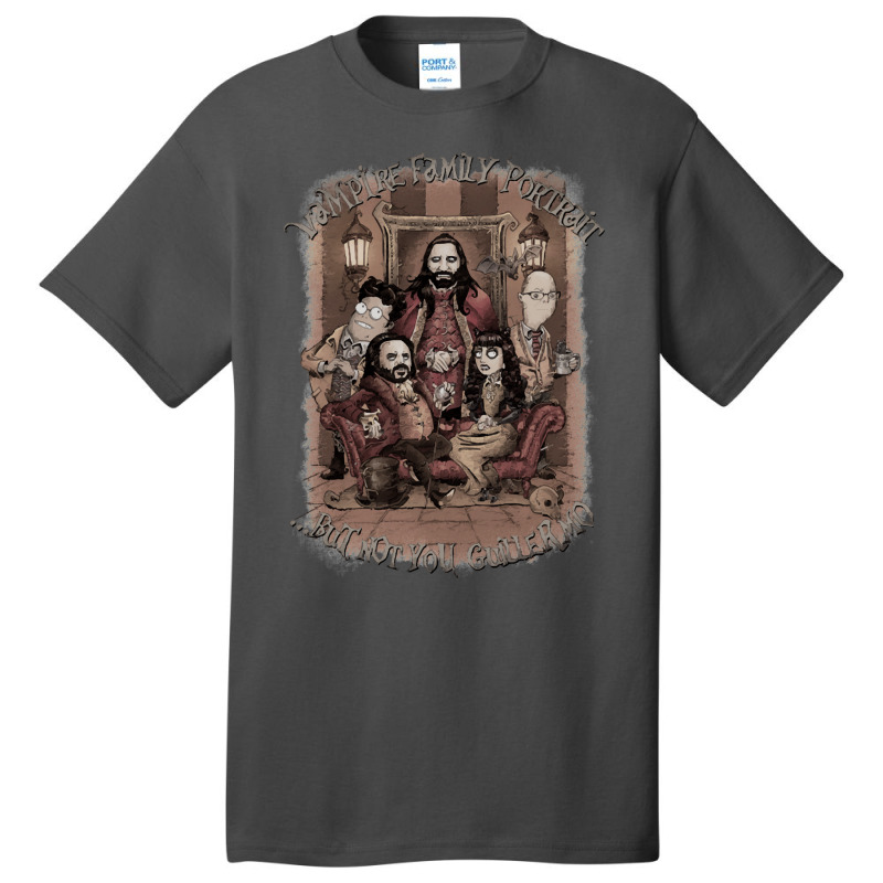 Vampire Family Portrait Basic T-shirt | Artistshot