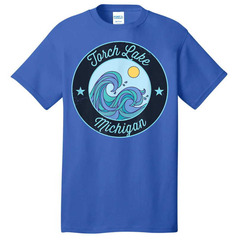 Torch Lake Michigan Vacation Souvenir T Shirt Basic T-shirt | Artistshot