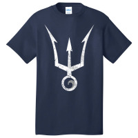 Trident Poseidon Sign Basic T-shirt | Artistshot