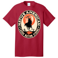 Caddo Tribe Native American Indian Proud Art Deco Vintage Trending Basic T-shirt | Artistshot