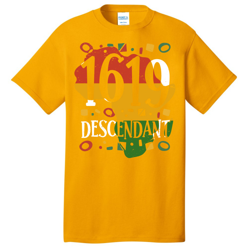 Project 1619 Descendant Black History Month Tumblr Basic T-shirt | Artistshot