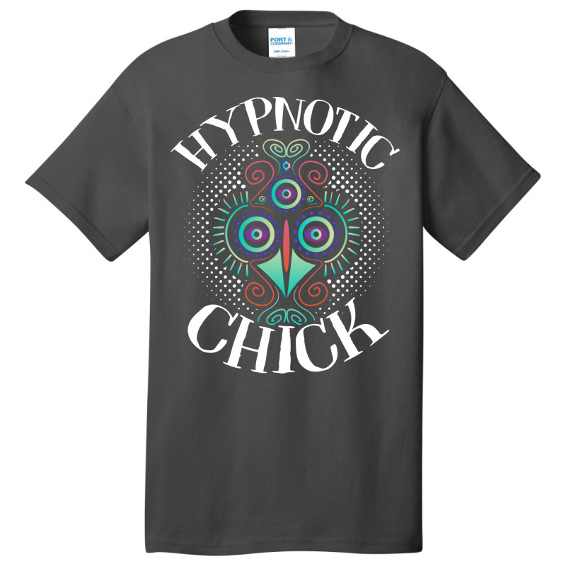 Funny Farmer Animal Pet Hypnotic Chick Chickens Lover Yellow Basic T-shirt by halaruzheyu1 | Artistshot