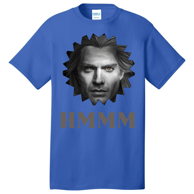 Hmmm.. Man Basic T-shirt by hamfiggyx | Artistshot