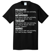 Funny Mix Science, Philosophy, Metaphysics, Theology Basic T-shirt | Artistshot