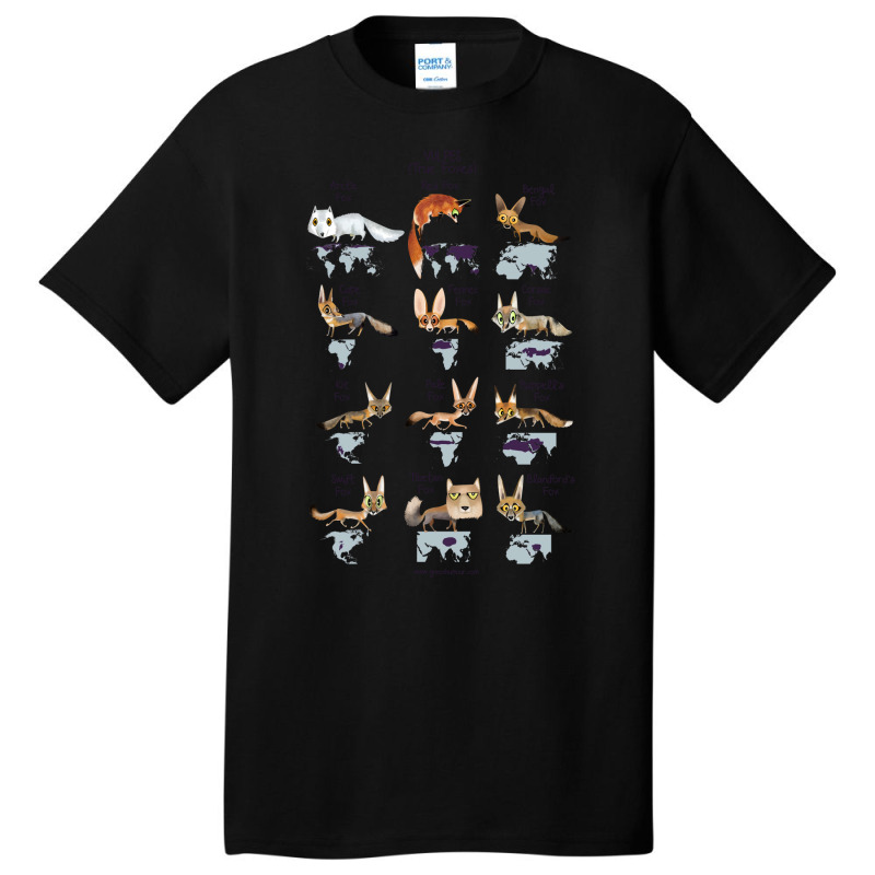 Vulpes True Foxes Basic T-shirt by bazazkwstas | Artistshot