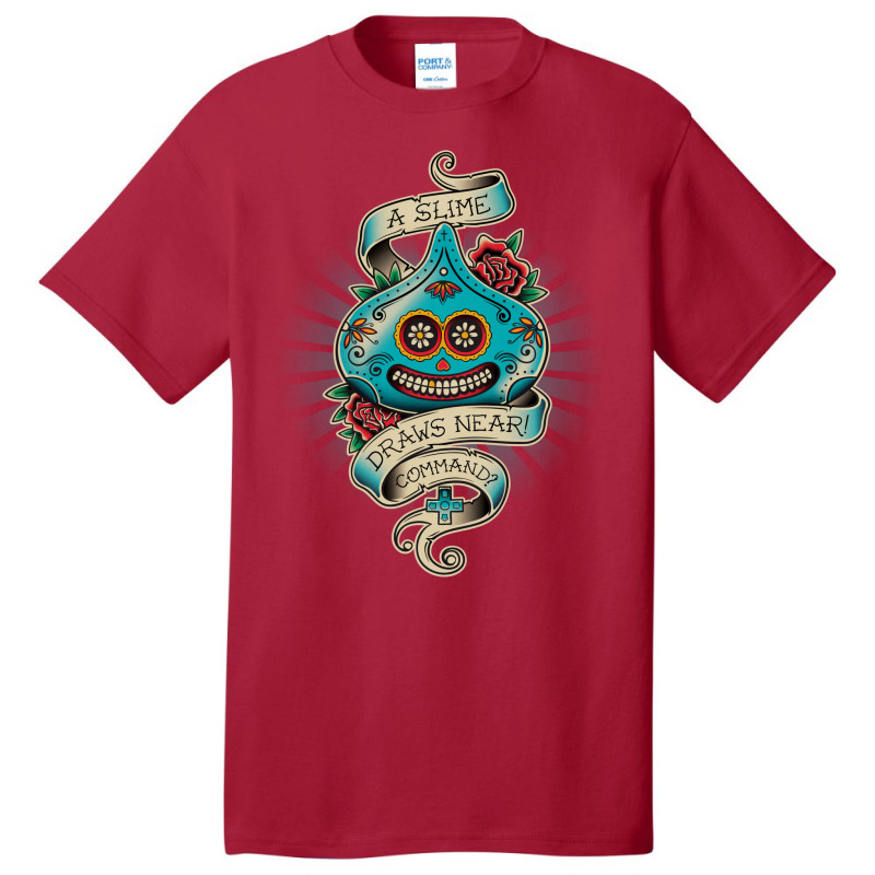 Slime De Los Muertos Basic T-shirt by zuozuonauhelo | Artistshot