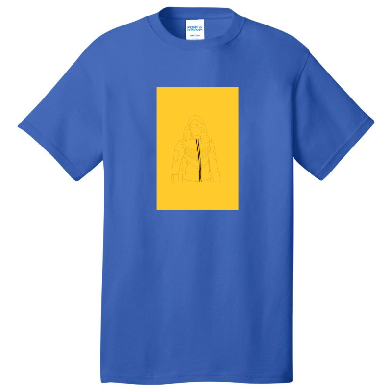 Vibe Outline Basic T-shirt by RafaelGonzalezRamirez | Artistshot