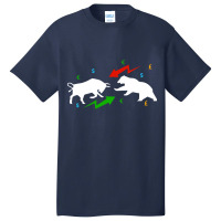 Bull Vs. Bear Market Basic T-shirt | Artistshot