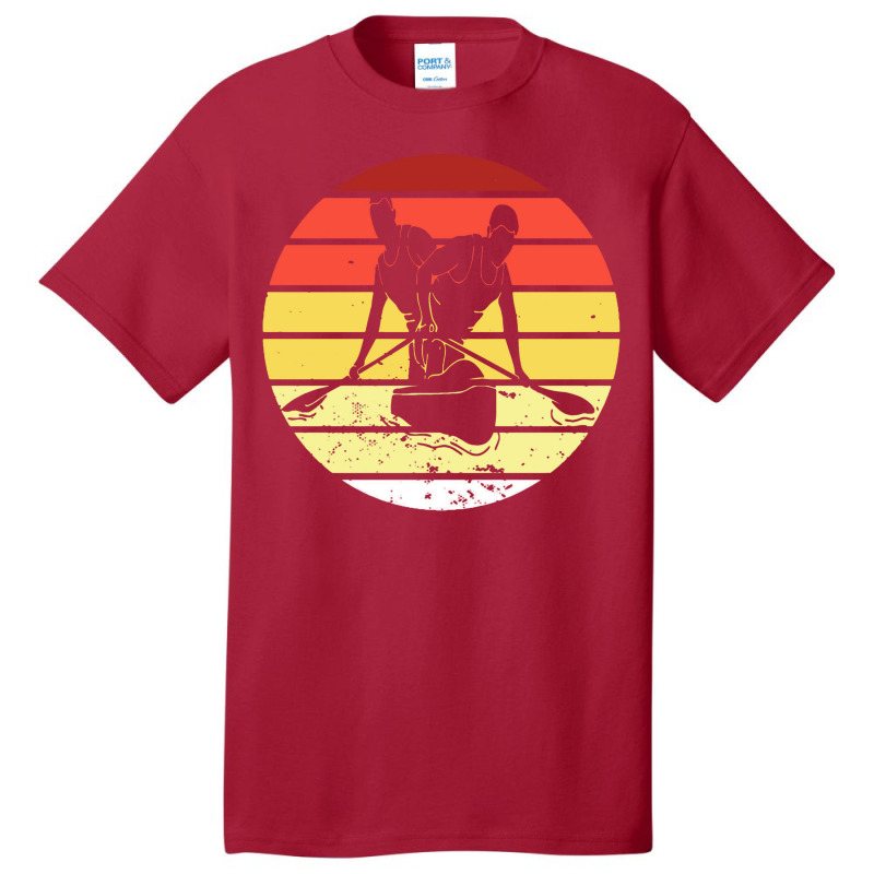 Canoeing Vintage Paddling Paddle Canoe Canoer Basic T-shirt | Artistshot