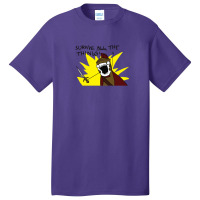 All The Things Meme Survive All The Things Knight Medieval Rpg Gamer W Basic T-shirt | Artistshot