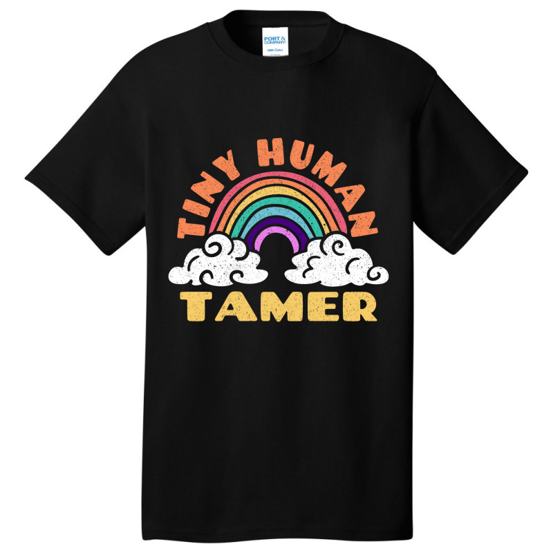 Tiny Human Tamer Basic T-shirt by tiffany.co | Artistshot