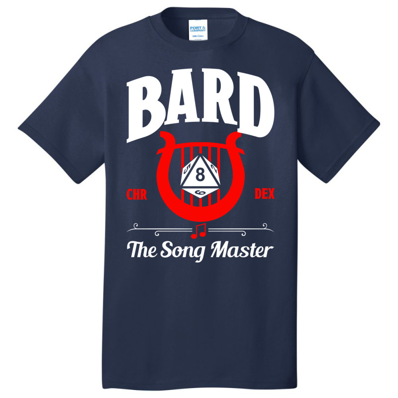 D&d Character Class Bard Basic T-shirt | Artistshot