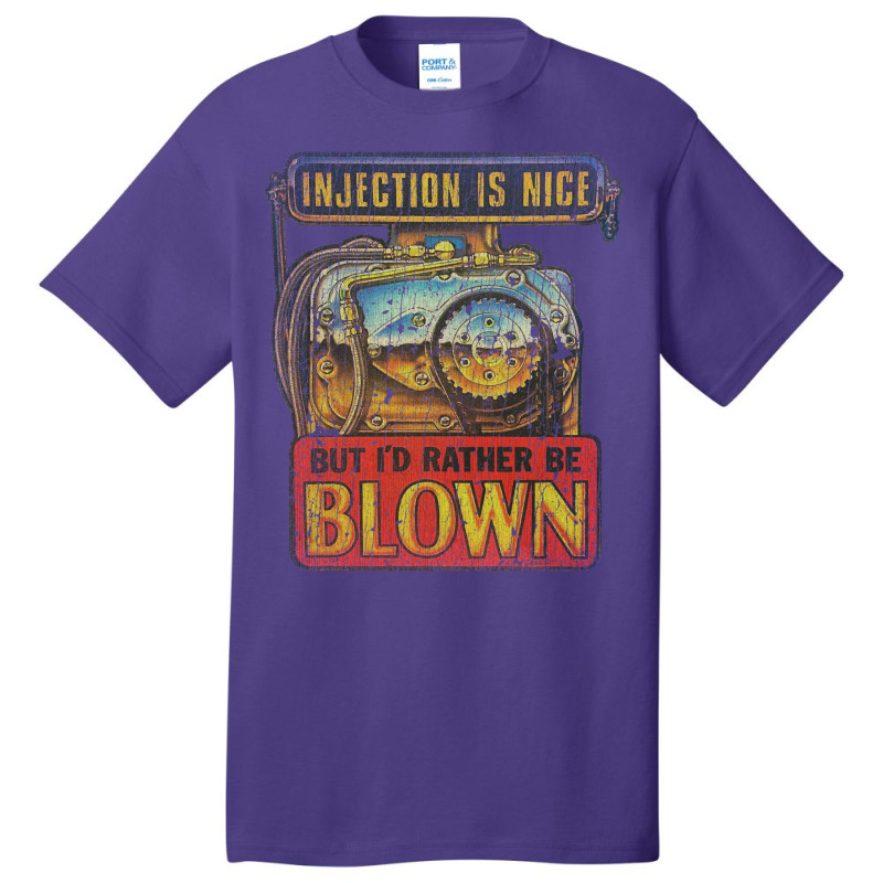 Injection Is Nice Basic T-shirt | Artistshot