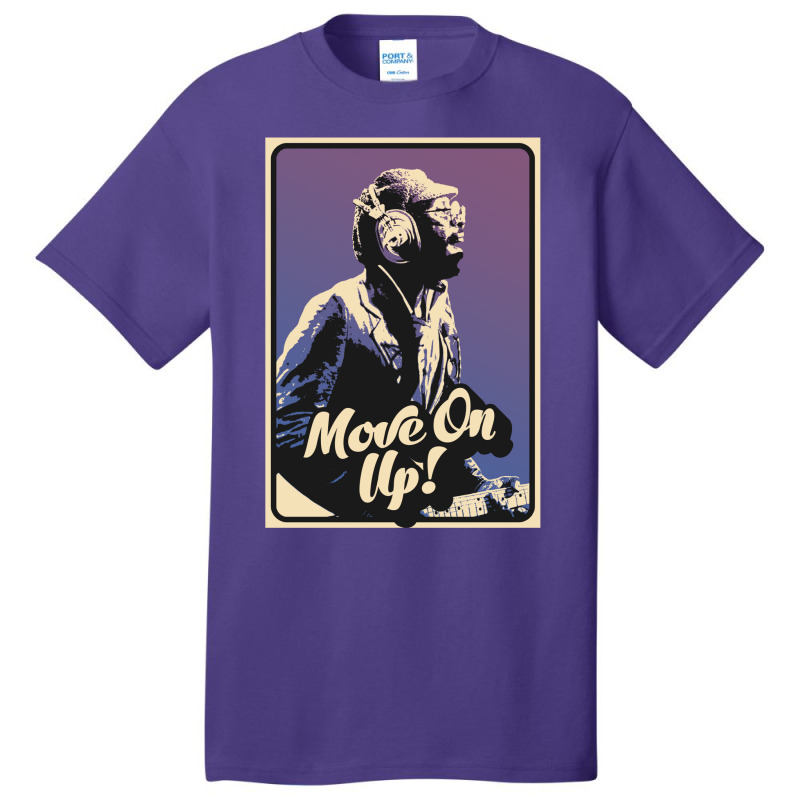 Curtis Mayfield Move On Up Basic T-shirt | Artistshot