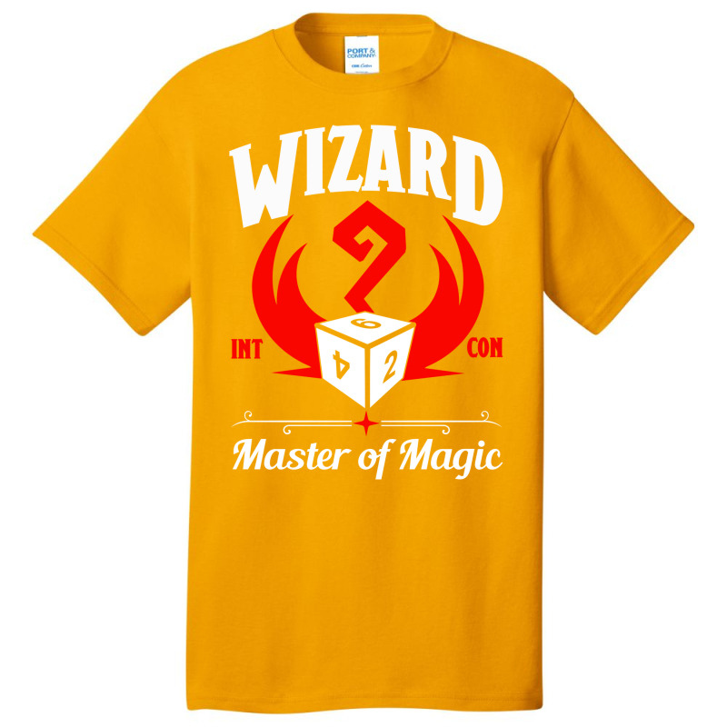 D&d Character Class Wizard Basic T-shirt | Artistshot