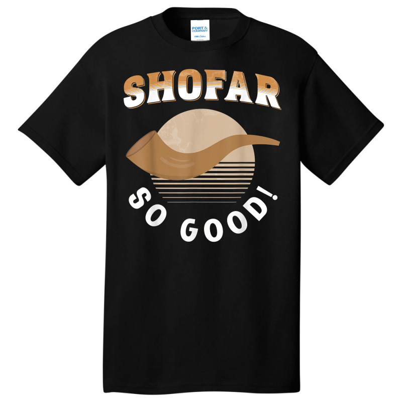 Funny Rosh Hashanah Shofar Jewish New Year Holiday T Shirt Basic T-shirt | Artistshot