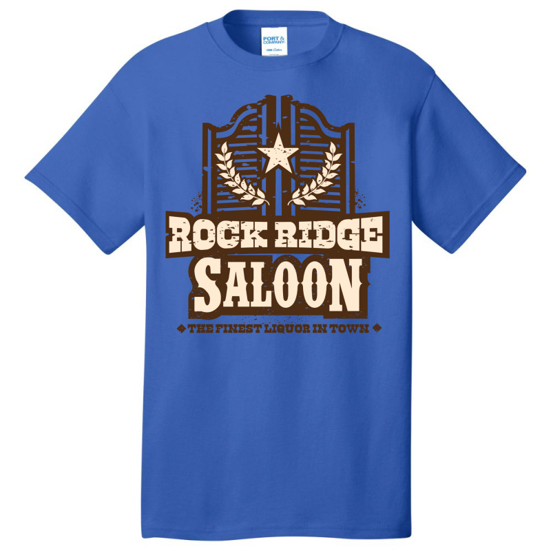 Rock Ridge Saloon Basic T-shirt by jsusschythe | Artistshot