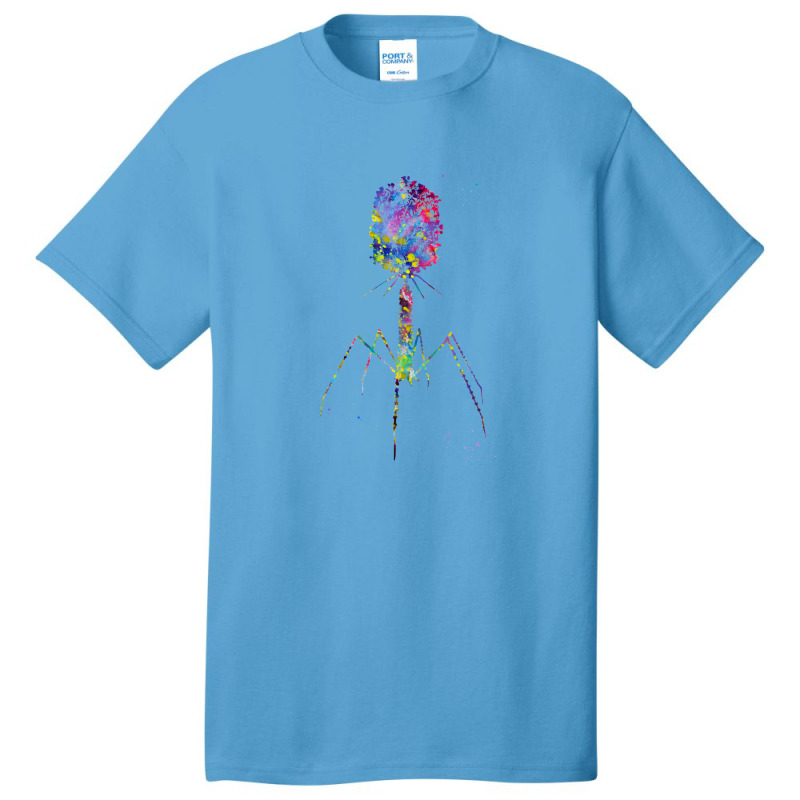 Bacteriophage Basic T-shirt by CindyAlford | Artistshot