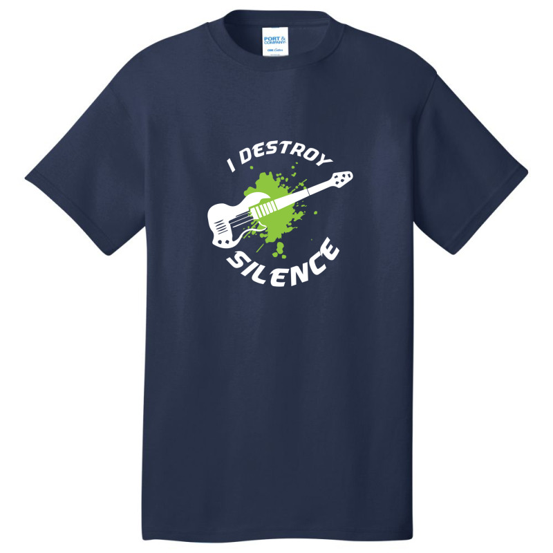 I Destroy Silence .png Basic T-shirt by PamzieAdams | Artistshot