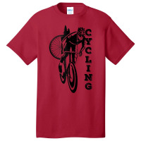 Road Cycling Bicycle For Cyclist Cycling Funny Gift Tank Top Basic T-shirt | Artistshot