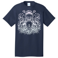 Samurai Warrior Geisha, Hannya Oni Mask Japan Anime T Shirt Basic T-shirt | Artistshot