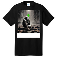 Ape On Wallstreet Basic T-shirt | Artistshot