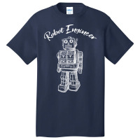 Robot Engineer Retro Robot Basic T-shirt | Artistshot