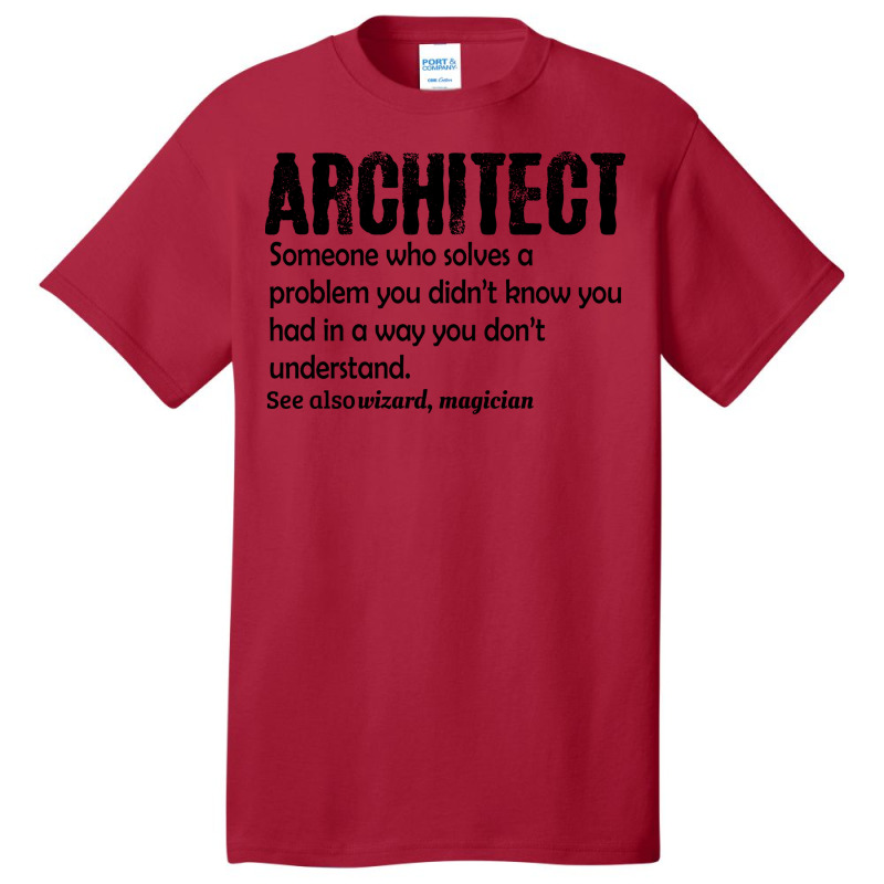 Architect Cool Basic T-shirt | Artistshot