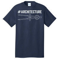 Architecture Design Girl Basic T-shirt | Artistshot