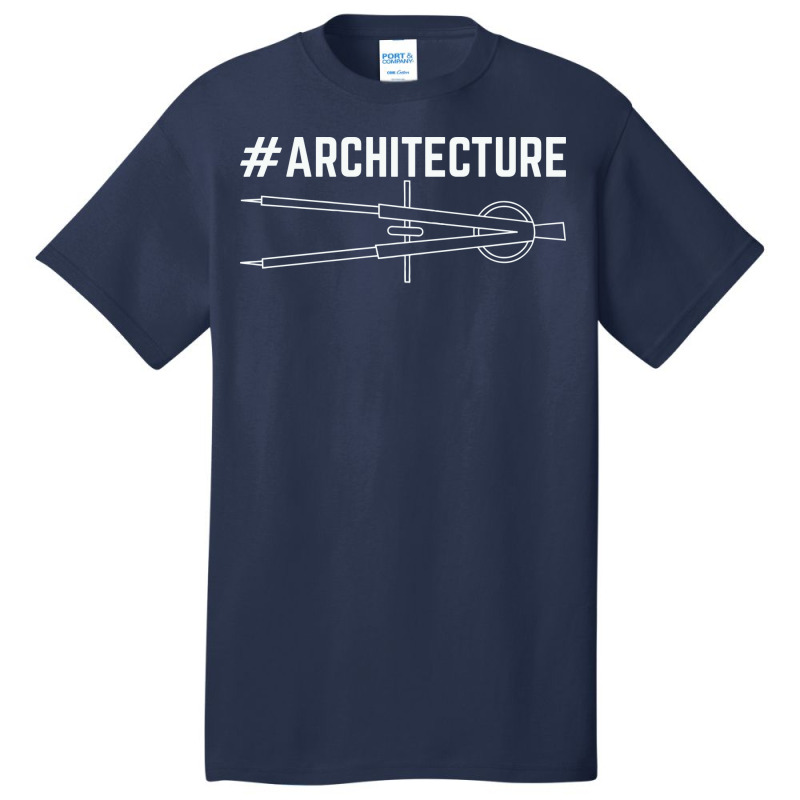 Architecture Design Girl Basic T-shirt | Artistshot