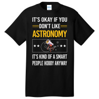 Funny Smart People 02 Astronomy Summer Basic T-shirt | Artistshot