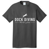 Dock Diving Dog Training Basic T-shirt | Artistshot