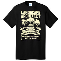 Funny Landscape Architect Job Designer Gift Gift Basic T-shirt | Artistshot