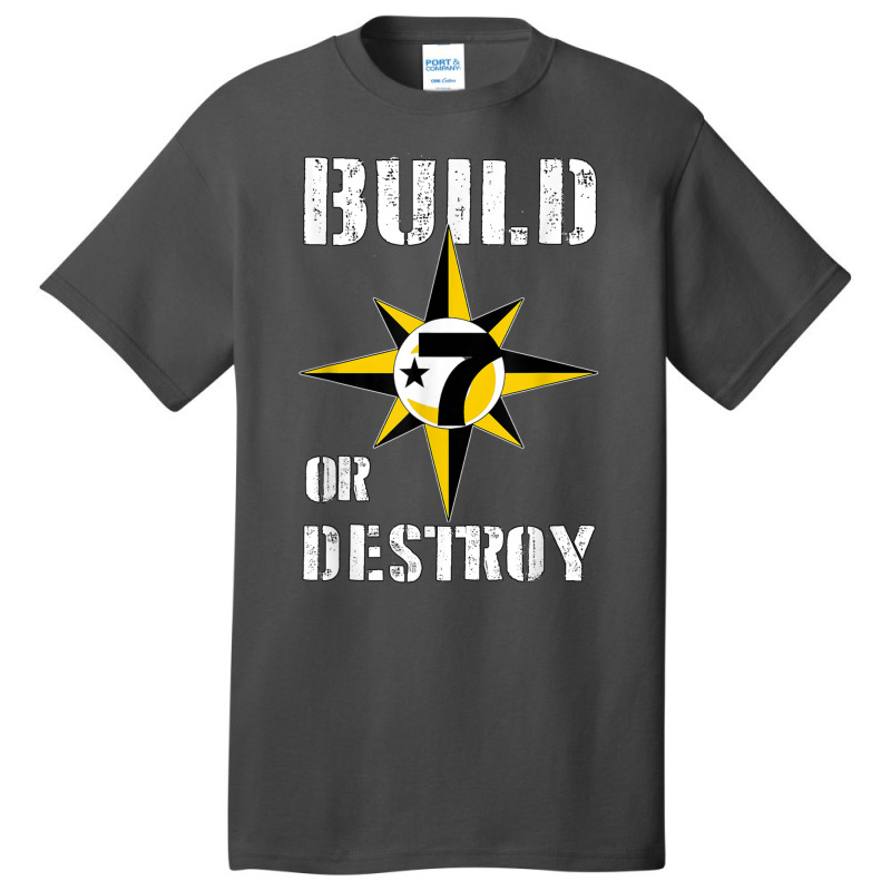 Build Or Destroy Mathematics Allah 5 Percent Godbody Nge God T Shirt Basic T-shirt | Artistshot