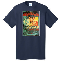 Key Largo  Vintage Movie Poster (humphrey Bogart Basic T-shirt | Artistshot