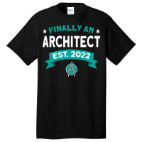 Architect Graduate Est 2022 Architecture 80s Basic T-shirt | Artistshot