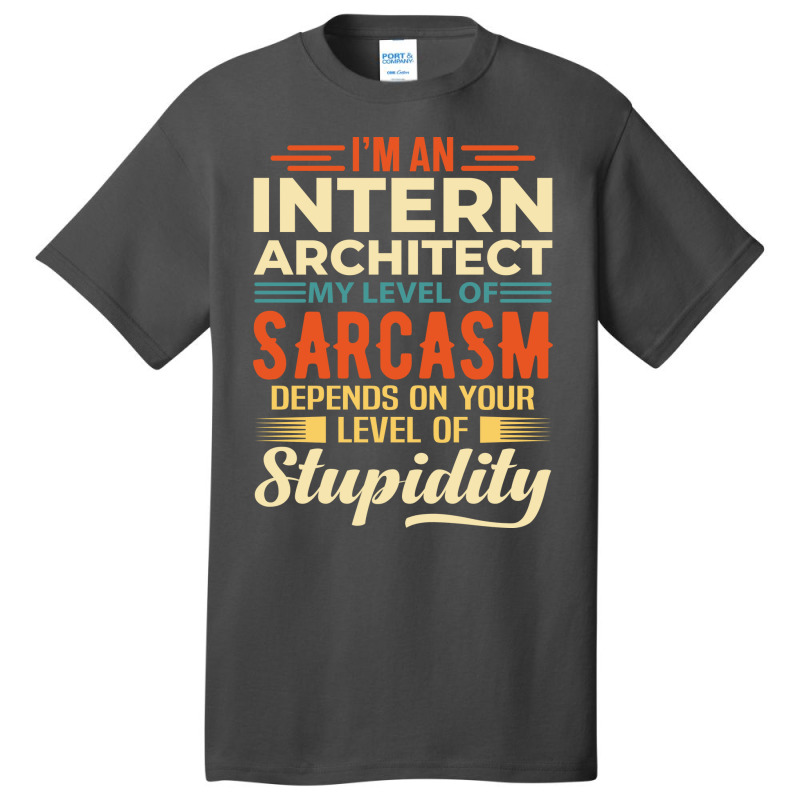 Im An Intern Architect Cute Basic T-shirt | Artistshot