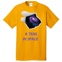 A Tear In Space Astronomy Aesthetic Basic T-shirt | Artistshot