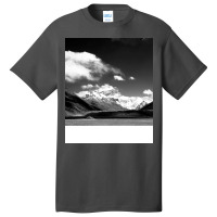 Black And White Landscape Nostalgia Basic T-shirt | Artistshot