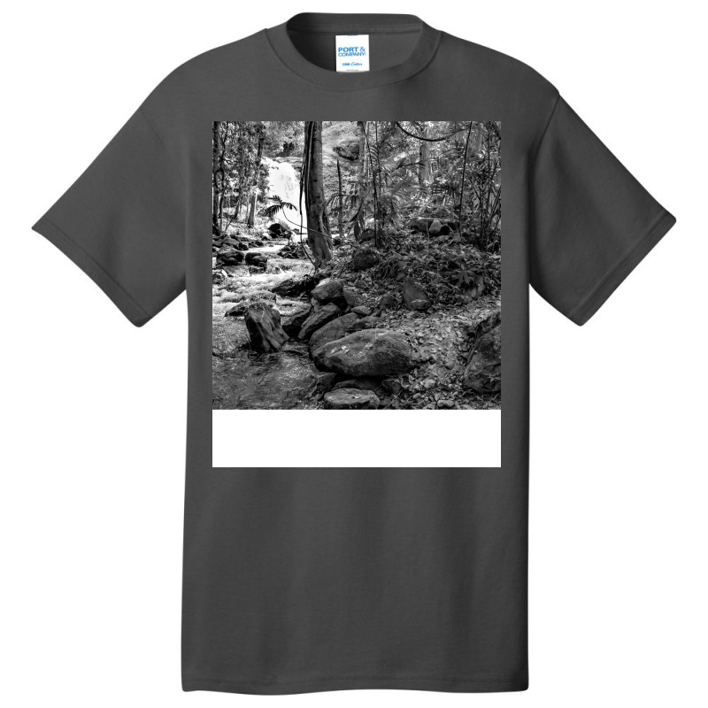 Black And White Landscape Cool Girl Basic T-shirt | Artistshot