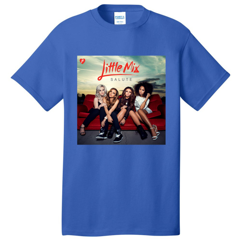 Little Mix Salute Basic T-shirt by NANCYLTICKLE-SUMMERS | Artistshot