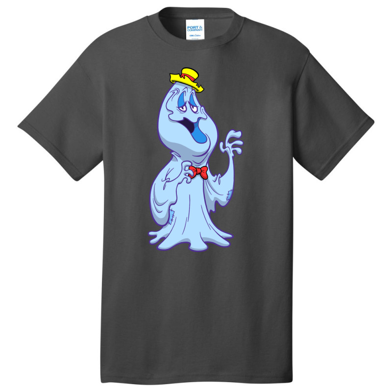 Breakfast With A Ghost Basic T-shirt by kamposdaroldl | Artistshot