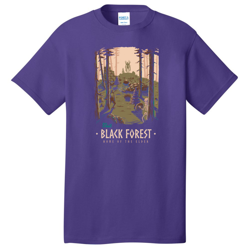 Black Forest Basic T-shirt by TinaCrisp | Artistshot