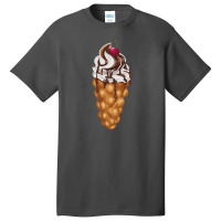 Bubble Waffle Ice Cream Basic T-shirt | Artistshot