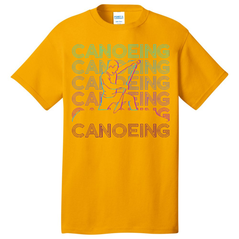 Canoeing Basic T-shirt | Artistshot