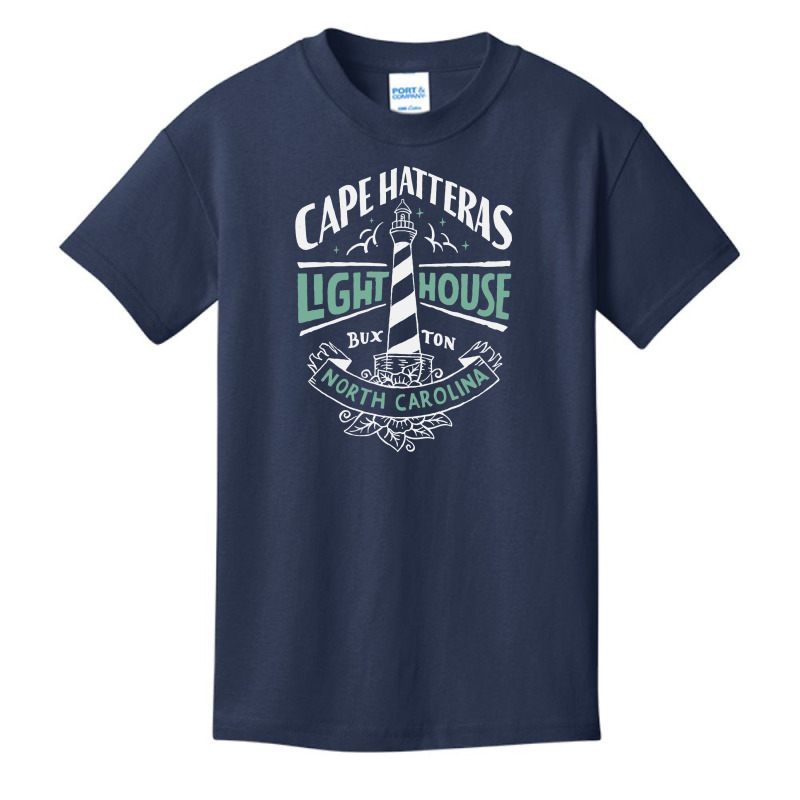 Hot Trend Cape Hatteras Lighthouse Outer Banks Nc Obx Basic Youth T-shirt by Acevedo Bolen | Artistshot