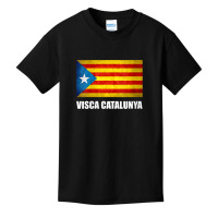 Womens Catalonia Catalunya Catalan Flag Independence V Neck T Shirt Basic Youth T-shirt | Artistshot