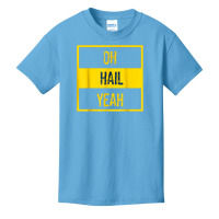 Oh Hail Yeah Michigan Michigander Pride Distressed Text Tee T Shirt Basic Youth T-shirt | Artistshot