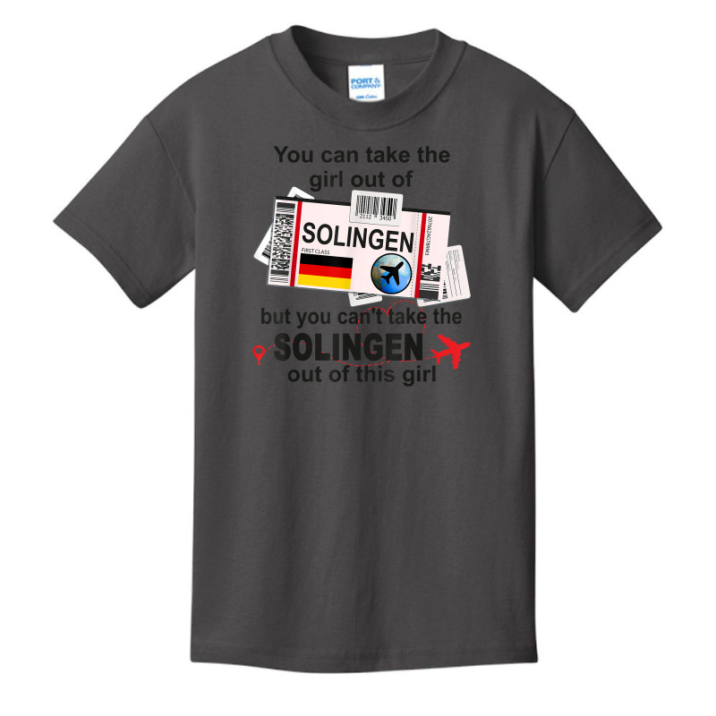 Solingen Girl   Solingen Boarding Pass   Solingen T Shirt Basic Youth T-shirt by kamrynshut8 | Artistshot